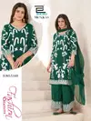Mexico By Blue Hills Rayon Plus Size Plazzo Suits Wholesale Shop In Surat